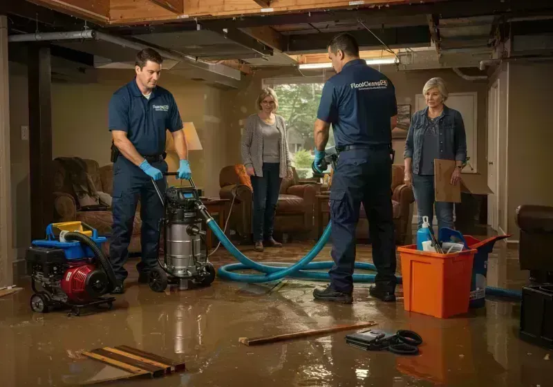 Basement Water Extraction and Removal Techniques process in Hubbard, TX