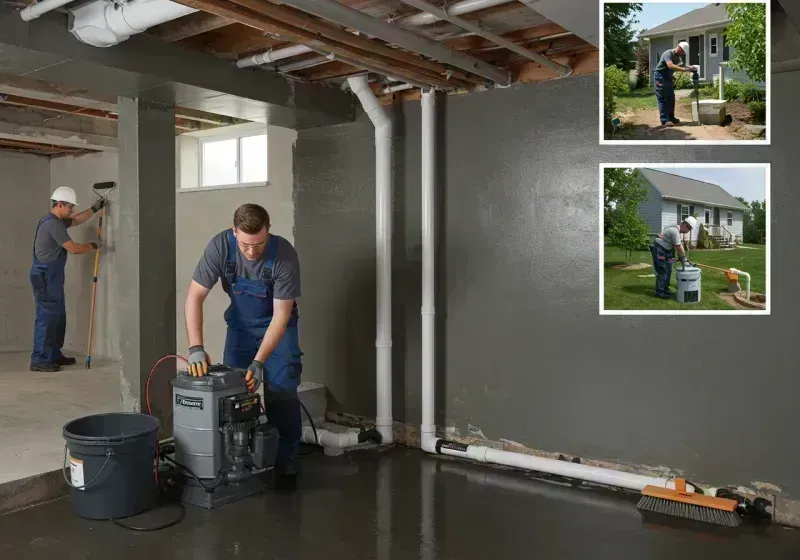 Basement Waterproofing and Flood Prevention process in Hubbard, TX